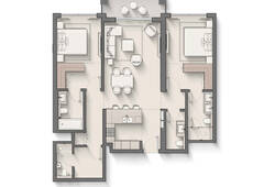 2 bedroom apartment